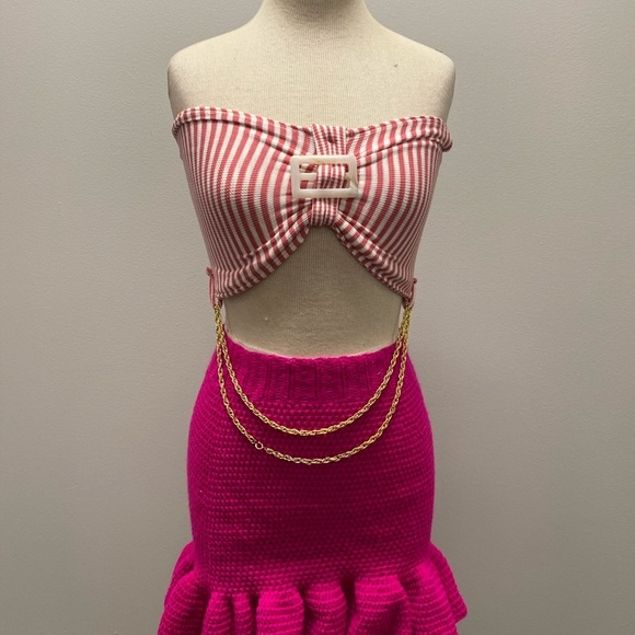 Tops - Vertical striped tube top